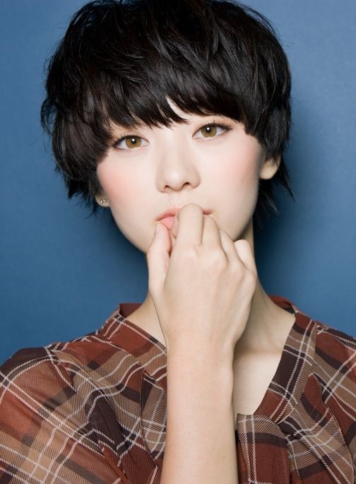 Modern version of the bowl - gentle short Asian hairstyles