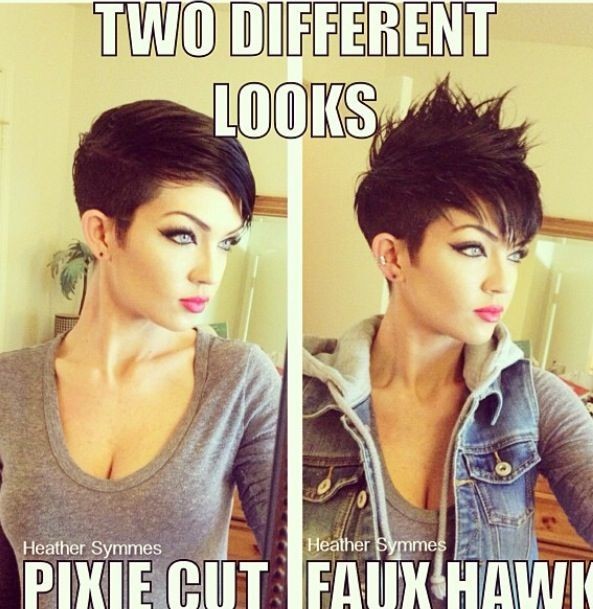 The most popular hair styles in the summer: short, asymmetric hair cutting