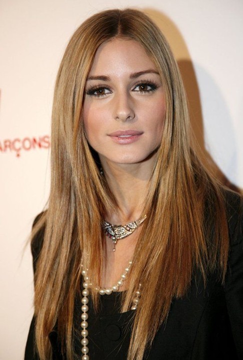 Olivia Palermo Haircut: Long Straight Hair