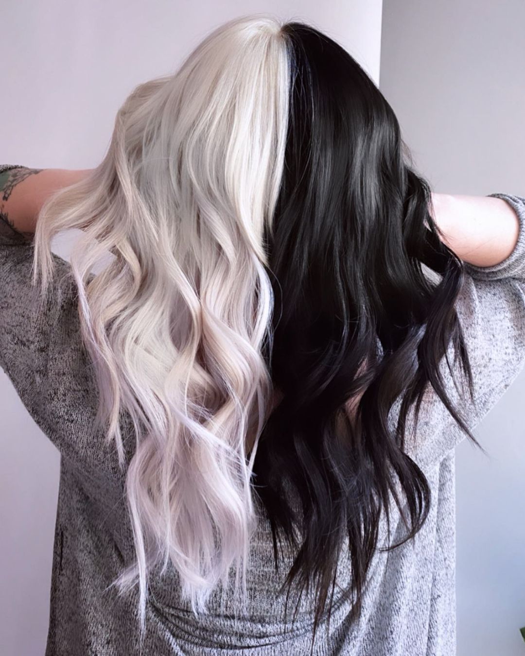 Ombre Balayage Hlacks ideas - Medium and long hair color designs 2021 - 2022