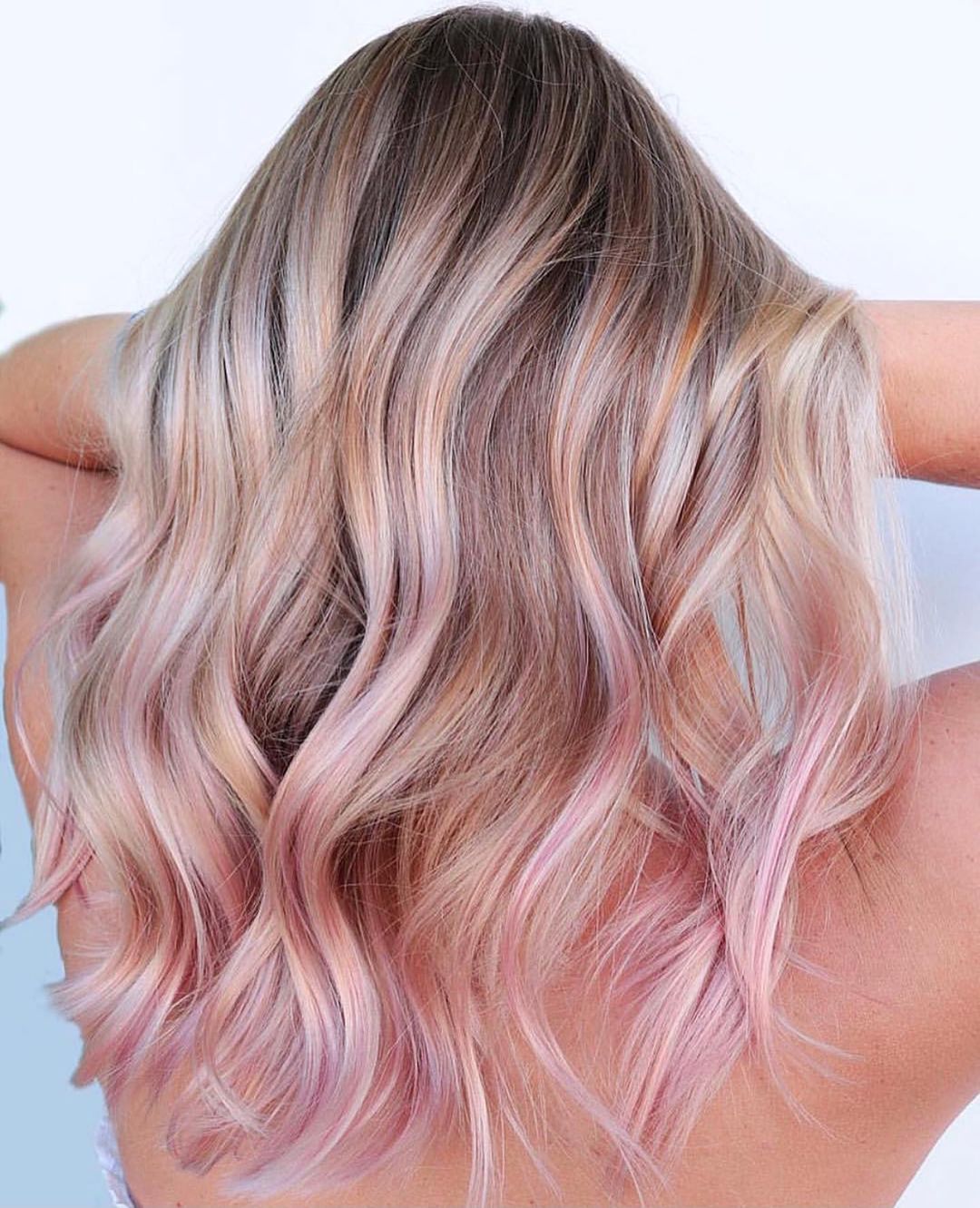 Ombre Balayage Hlacks ideas - Medium and long hair color designs 2021 - 2022