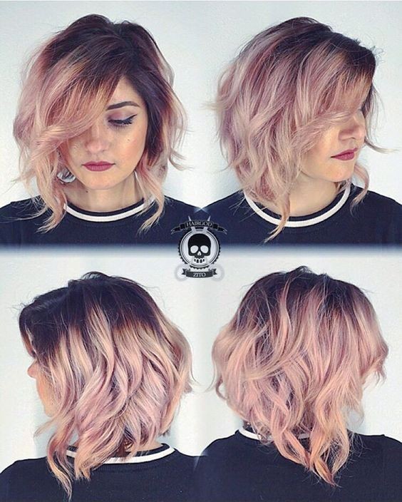 Omper, curly hairstyles Loop - shoulder hair cutting