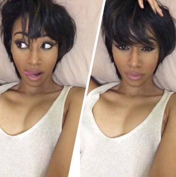 Nice short haircut - short hairstyle for women and black girls 2016