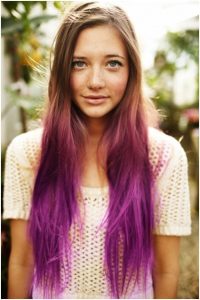 Ombre Long Straight Hair for Girls: Easy Hairstyles