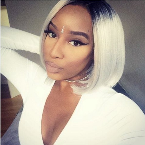 Medium Pop Pop hairstyle with straight hair
