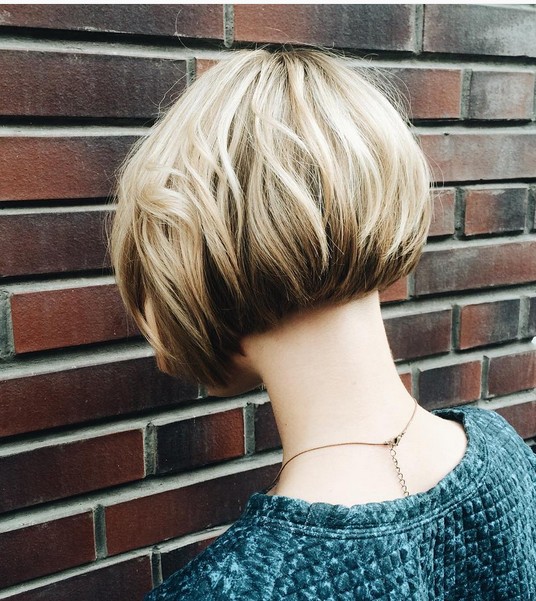 Omper, short bob hair cutting