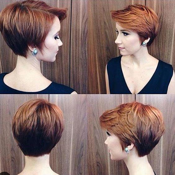 OMBRE-Short-Hairstyle-Hareed-Pixie-Haircut