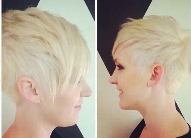 Pixie cut is perfect as perfect
