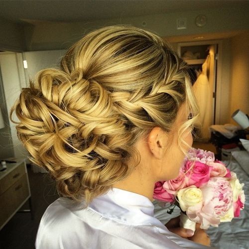 Ideal hairstyle braid - wedding haircuts
