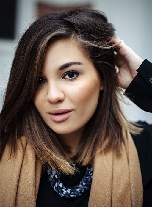 Omper is the perfect fall for medium hair- hair color ideas for the year 2015