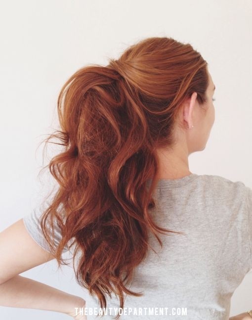 Perfect horse tail