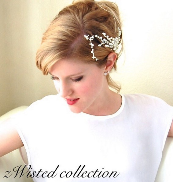 The perfect short hairstyles for wedding parties - brides and guests