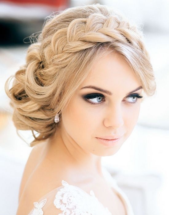 Perfect updated hairstyle with a loose braid - wonderful new dance hairstyles