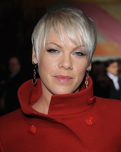 Pixe hairstyles pink