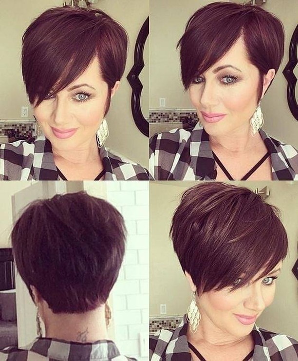 Pixse styles that make women more beautiful - short hairstyle pixel