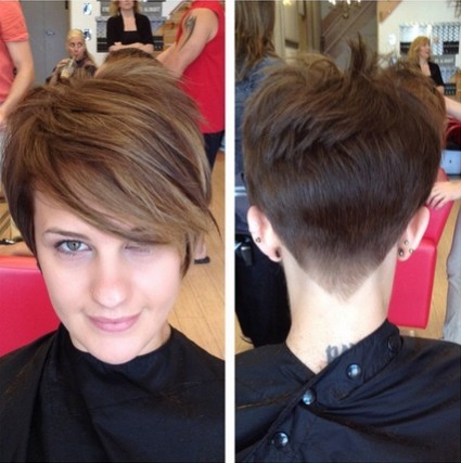 Hair styles with long side bangs