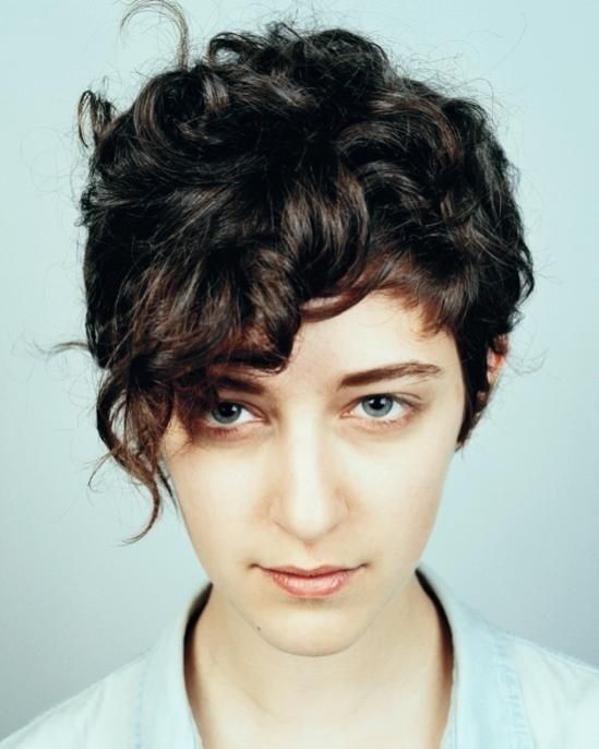 Hair hairstyle with long bangs
