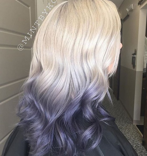 Blue platinum such a unique color!