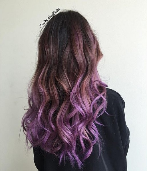 Beautiful hair color - Blood hairstyles with long hair