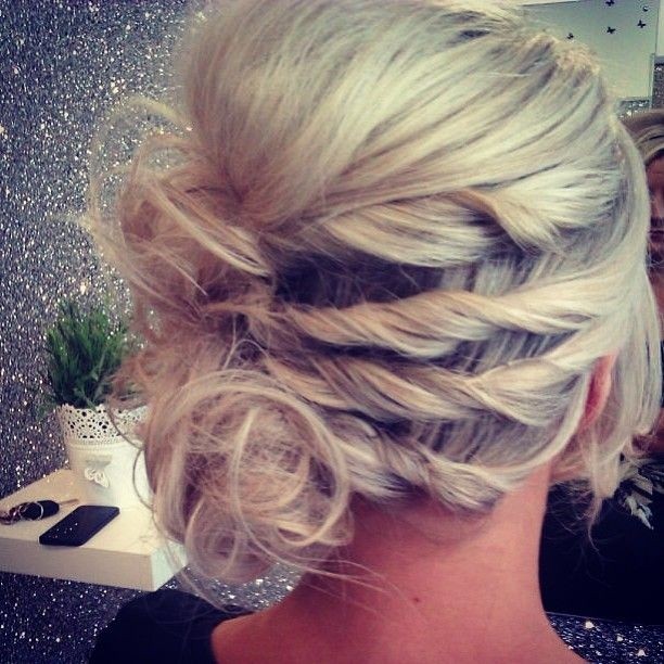Beautiful holiday hair