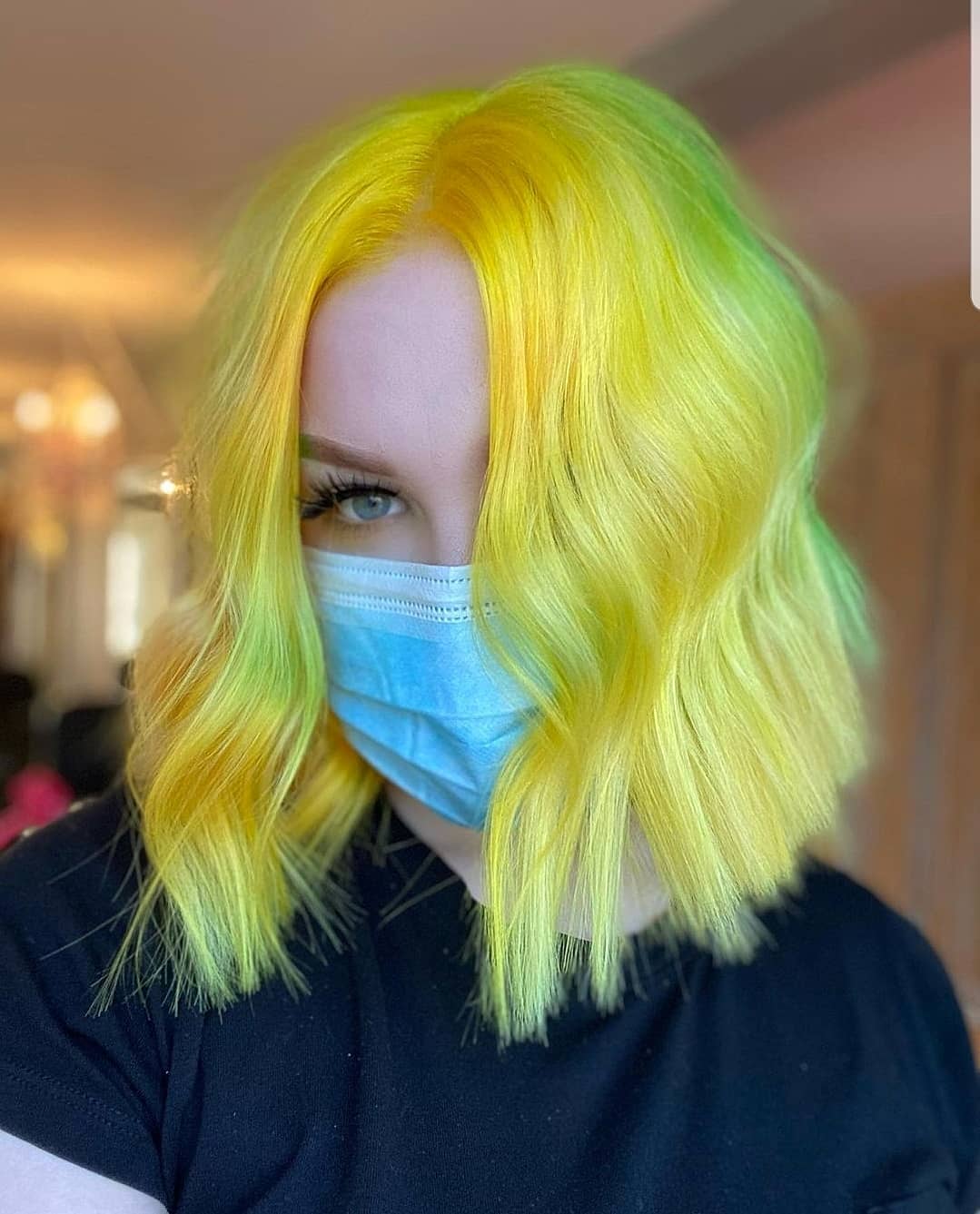 Beautiful medium -length hair styles - styling hair with a shoulder length 2021 - 2022