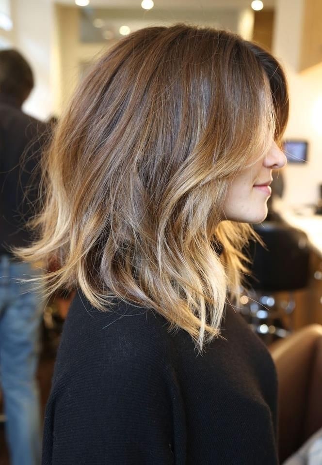 Beautiful hairstyle for meidum hair