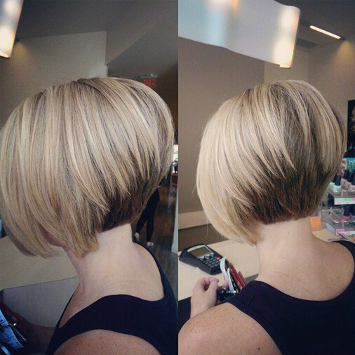 Short Bob hair cut with straight hair - hairstyle, busy mom,