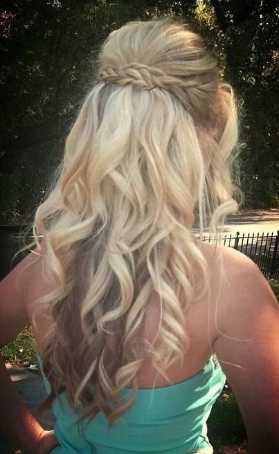 Hairstyle for Dancers Dancers for long curly hair - wonderful new dance hairstyles