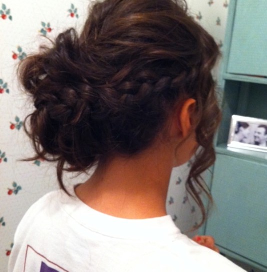 Have hairstyles for tall hair dancers: UPDO brand