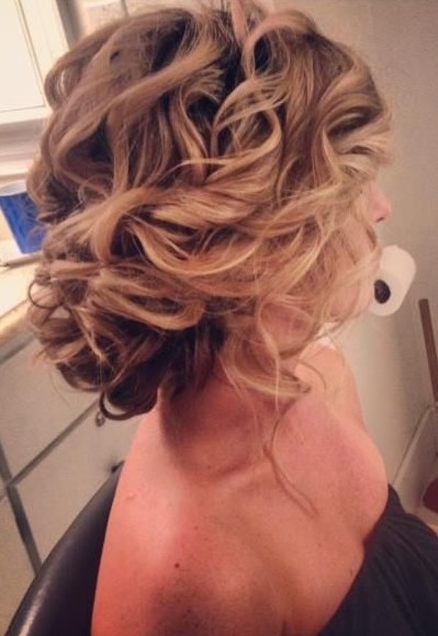 Hairstyles concert for long hair: UPDo twisted