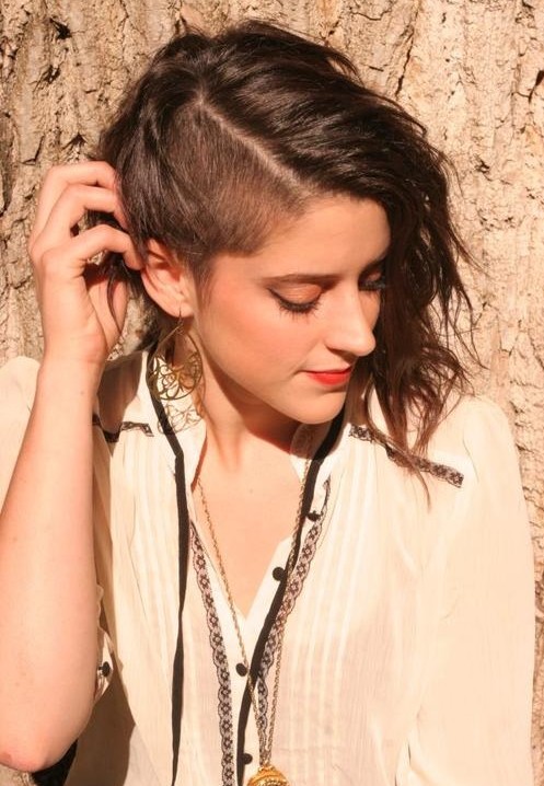 Punk Hairstyles for Girls: Medium Haircut
