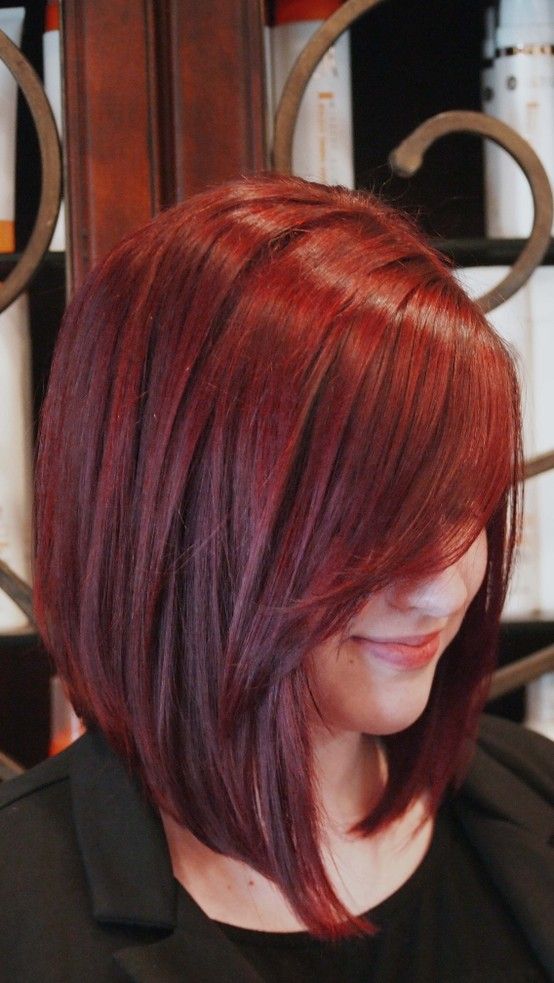 Red red red hair pieces