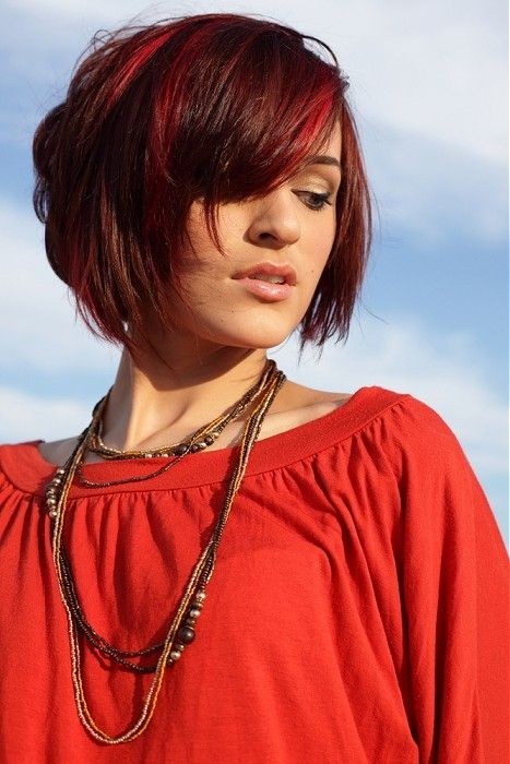 Red Bob Bob: Summer hairstyles ideas
