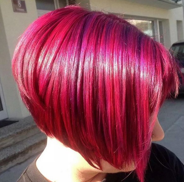 Redhead - short -hairstyle Bob for women