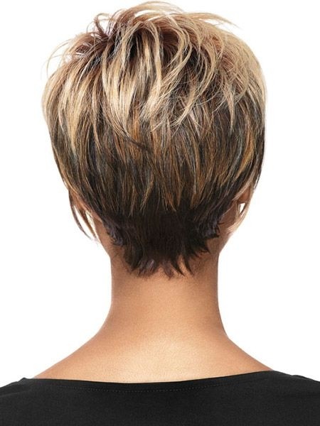 Short haircuts with short layers for women