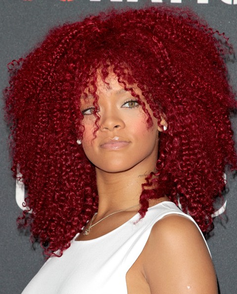 Rihanna curly hairstyles 2012 Rihanna curly hairstyles 2012