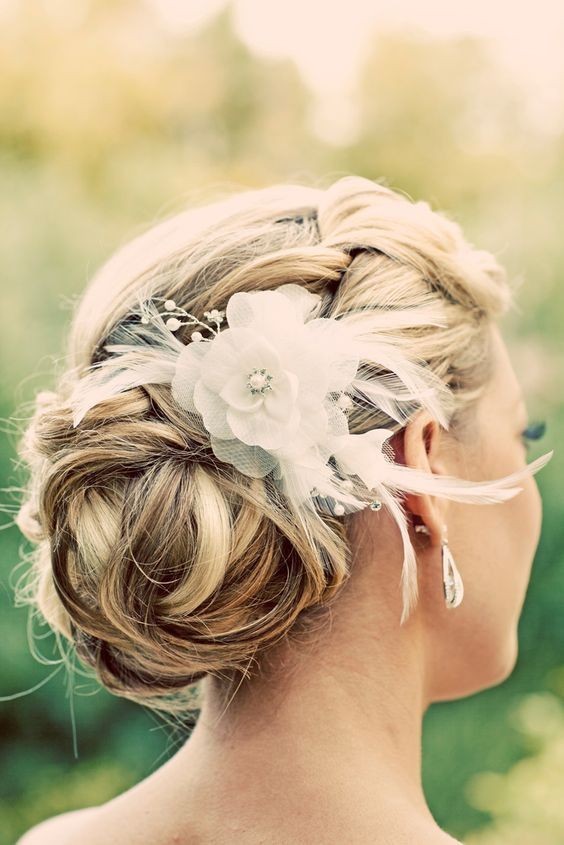 Romantic, bright bridal update - updated short -hairstyles for short hair