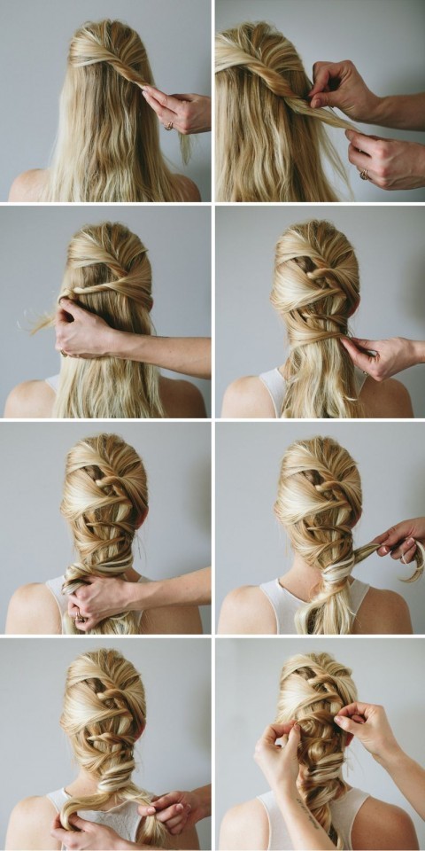 My teaching romantic hair braid