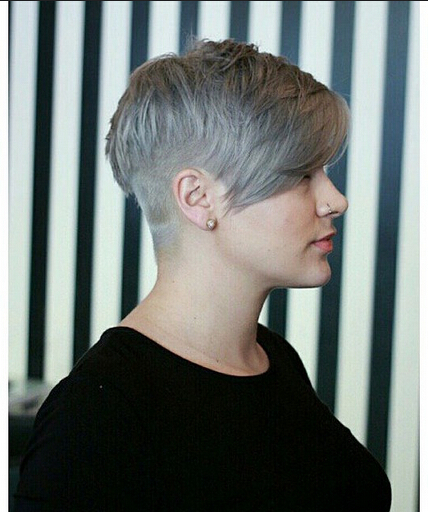 A full face round hairstyles for short hair