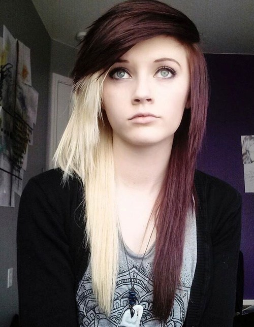 Emo's scene and hair