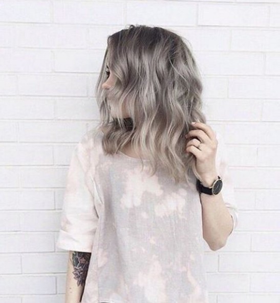 Hair hairstyle for medium hair