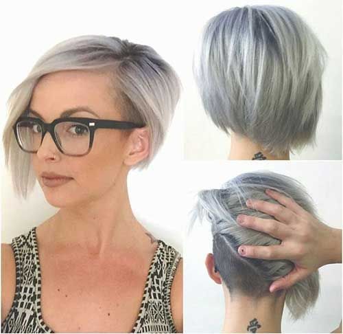 Shave hair styles with straight bob