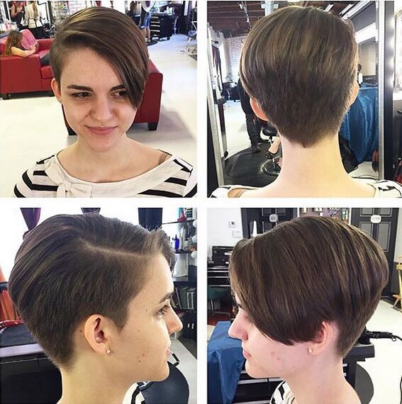 Long -shaving pixie throat