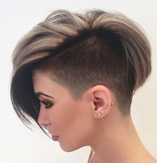 Short haircut