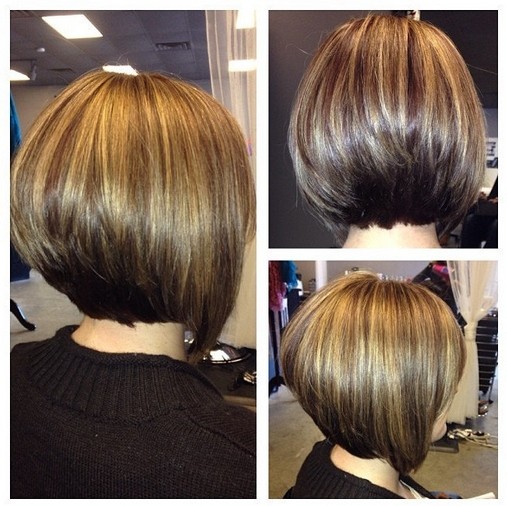 Short Pop Pop hairstyle: Beautiful hair color