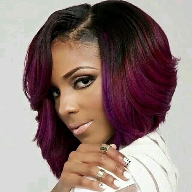 Short Bob hair cut for American women of African origin