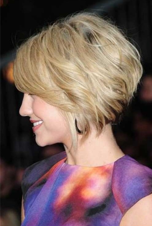 Short haircuts Bob for wavy hair 2014