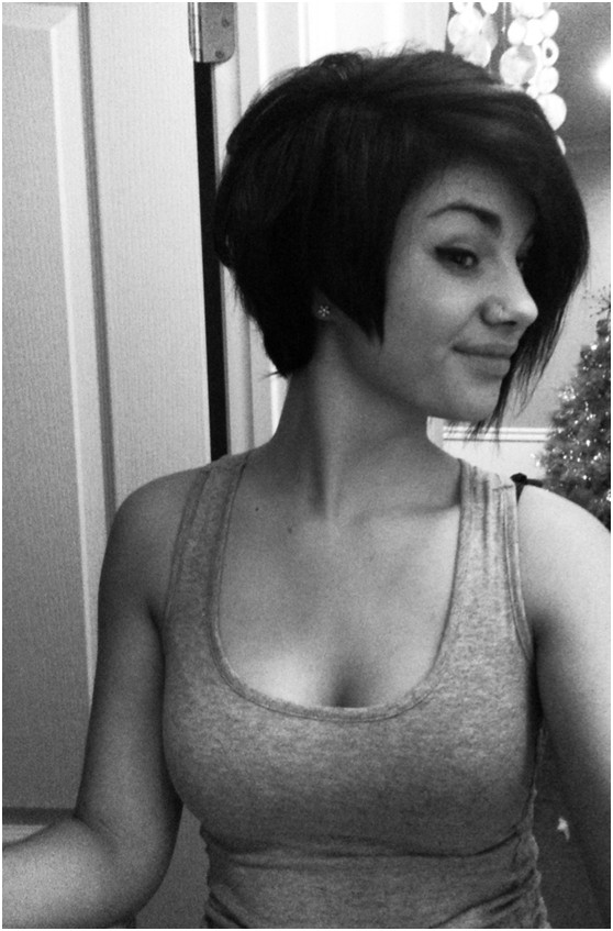 Short hairstyle for crops for girls