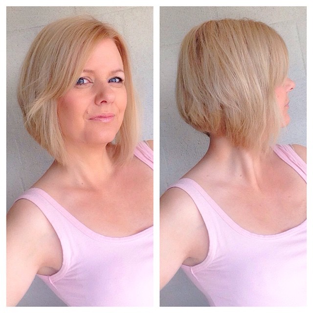 Short hairstyles Bob for older women above 50