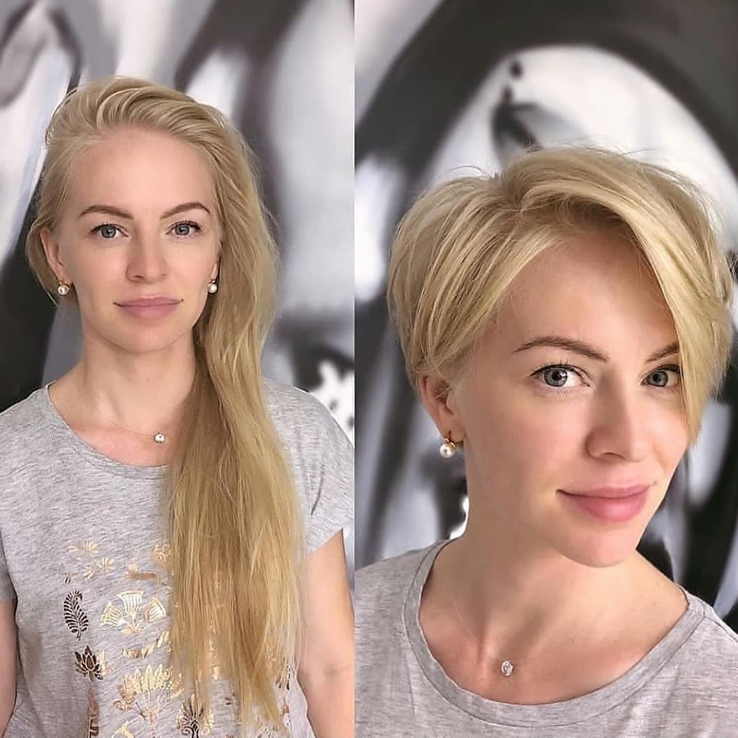 Stylish Short Haircut for Ladies